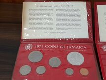 UJFI20　ジャマイカ　プルーフ貨幣セット　おまとめ2点　１９７３COINS OF JAMAICA_画像4