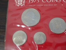 UJFI20　ジャマイカ　プルーフ貨幣セット　おまとめ2点　１９７３COINS OF JAMAICA_画像6