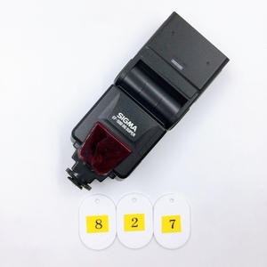 【発光確認済み】SIGMA EF-500 DG SUPER ストロボ カメラフラッシュ カメラアクセサリー O23A827