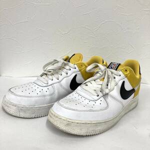 NIKE ナイキ BQ4420-700 Air Force1 07 LV8 1 NBA スニーカー アマリロ ブラック×ホワイト×イエロー 26㎝