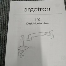 エルゴトロン ERGOTRON LX デスクモニターアーム マウントアーム 3.2-11.3Kg対応 クランプ固定式_画像7