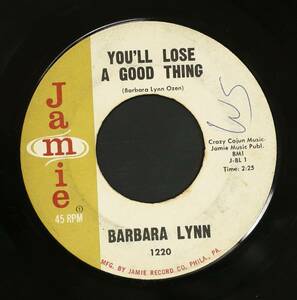 【US-ORIG.EP】Barbara Lynn/You'll Lose A Good Thing(並品,Jamie,1962,デビュー盤,全米最高8位)