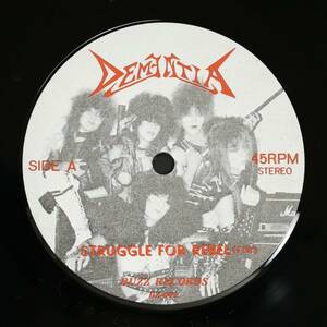【Orig.EP】Dementia/Struggle For Rebel(並品,1986,Private Japan Thrash Metal)