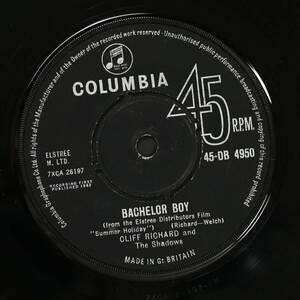 【UK-ORIG.EP】Cliff Richard,The Shadows/The Next Time,Bachelor Boy(並品,1962,MAT1N/1N)