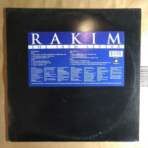 Rakim「the 18th letter」米2枚組LP 1997年 1st album★★ラップ ラキム golden age hip-hop