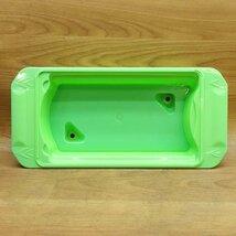 [現状品] 16個セット ドル箱 小物/工具ケース 硬質 プラスチック 黄緑色_画像5