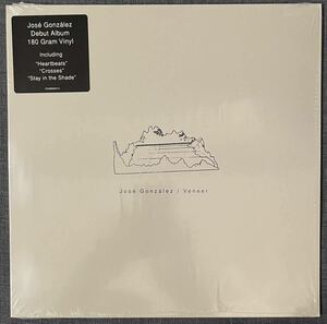 Jose Gonzalez『Veneer』レコード 2012年リイシュー USA & Canada プレス盤 180g重量盤 内袋・シール帯・シュリンク付き