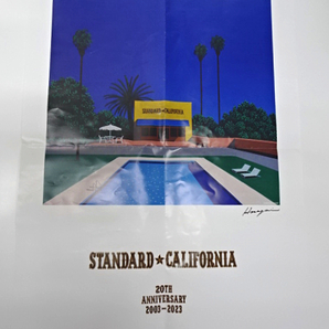 未使用【STANDARD CALIFORNIA 20TH ANNIVERSARY ポスター 永井博 スタンダードカリフォルニア ノベルティ 非売品 希少 限定】の画像2