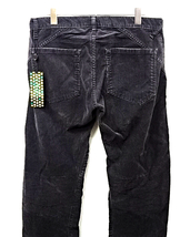 3 未使用 ¥23,100【TEN EIGHT Corduroy Pants T06AW-021 BLACK テンエイト コーデュロイパンツ ダメージ加工 ブラック テン エイト】_画像4