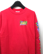 S 未使用【RON JON L/S Tee 90s USA Red ロンジョン サーフ ロンTシャツ レッド レア オールド デッドストック ヴィンテージ ビンテージ】_画像4