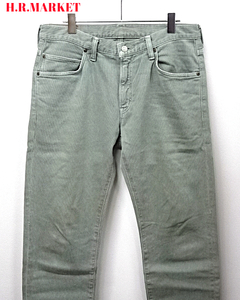 31【H.R.MARKET Pants Green Gray ハリウッドランチマーケット パンツ グリーン グレー ピケ HOLLYWOOD RANCH MARKET 聖林公司】