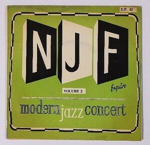 ★Derek Smith Trio With Don Rendell & Ronnie Ross★National Jazz Federation Modern Jazz Concert UK-ESQUIRE EP 42 (mono) 廃盤EP !!!