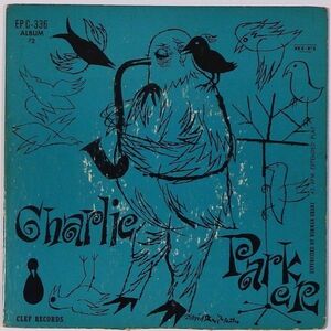 ★Charlie Parker★The Magnificent Charlie Parker US-CLEF EP C-336 (mono) 廃盤EP !!!