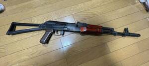 【ほぼ新品未使用】GHK AK74S フルトラベルキット搭載 フルストローク ガスブローバック エアガン ガスガン