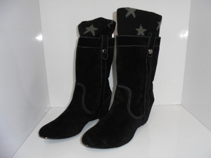 * unused goods boots 24cm L size regular price 6900 jpy H2569