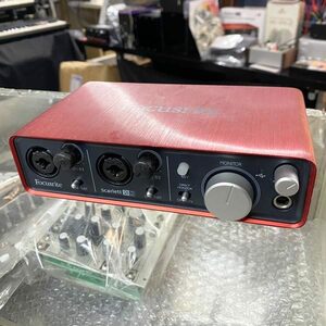 Focusrite Scarlet 2i2 オーディオインターフェイス