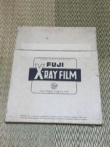 当時物　レトロ　昭和レトロ　富士　X-RAY FILM X-レイ フイルム　直接撮影用　外箱のみ　中身無し