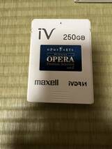 HDD iVDR−S アイブイ IV ハードディスク　320GBと250GBの2本セット　中古品　maxell 動作品_画像2