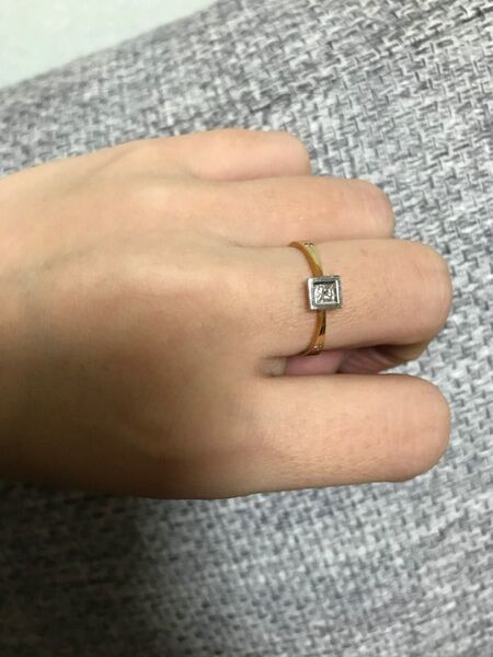 ダイヤリング/指輪 ダイヤ0.1ct