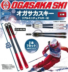  Ogasaka ski real miniature ski BC all 3 kind summarize 