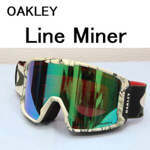 【Line Miner L】OAKLEY オークリー オークレー ゴーグル PRIZM プリズム ラインマイナー スキー スノーボード 240118