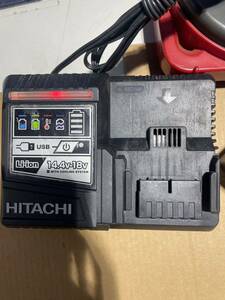 HITACHI 14.4V-18V UC18YDL USB operation guarantee one . interval! body only exhibition. 