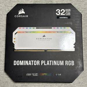 Corsair DOMINATOR PLATINUM RGBシリーズ 白 white 32GB 16GB×2枚 DDR4-3200 ゲーミング デスクトップ用