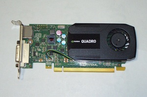 ◆ロープロファイル対応 NVIDIA Quadro K420 2GB/FRU：00PC599 完動品 即決！★送料185円
