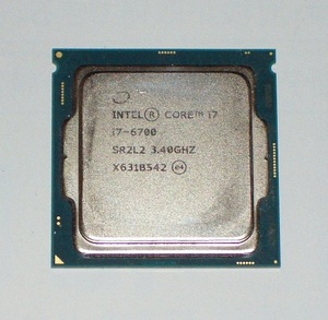 ◆第6世代 i7-6700 3.40GHz Skylake/8MB/SR2L2/LGA1151 完動品 即決！★送料120円！