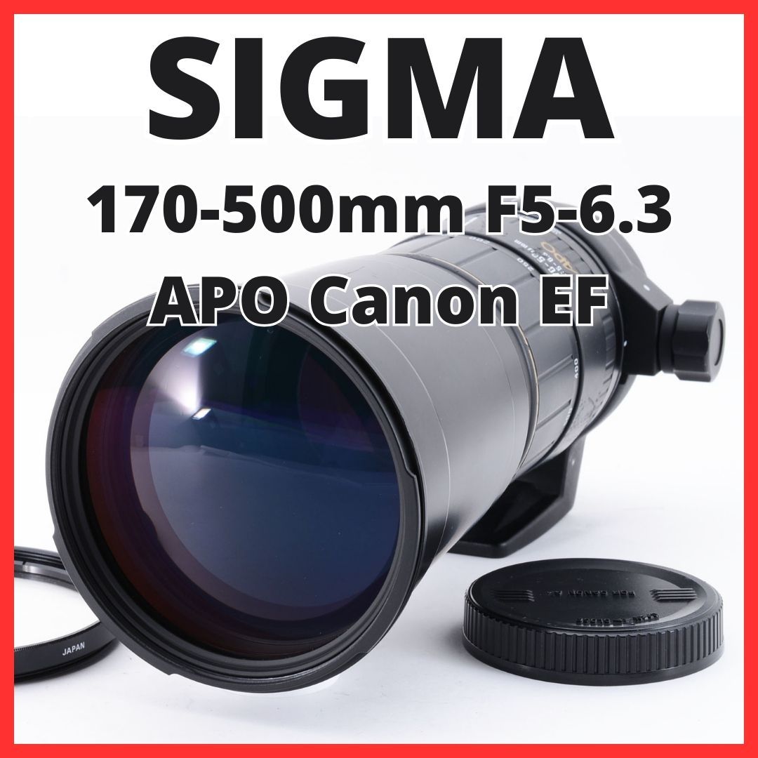 2024年最新】Yahoo!オークション -sigma apo 170-500mm f5-6.3 canon