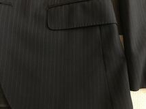 クリーニング済■VISARUNO ビサルノ スーツ上下　体型Y 黒◆丸井_画像4