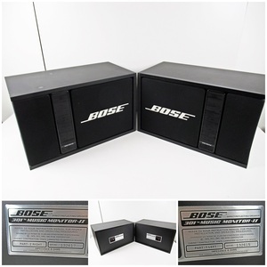 ◆[C47]BOSE　ボーズ　スピーカー　ペア2台セット　301 MUSIC MONITOR-Ⅱ　動作確認済　引取り可能(大阪市)