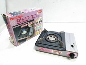 □元箱付 Iwatani イワタニ カセットフー ECO-1 カセットコンロ A-1-204 @100□