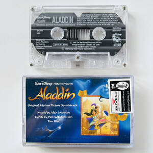  regular version cassette tape ( Aladdin - Alan Menken Howard Ashman Tim Rice ) Aladdin Disney Disney