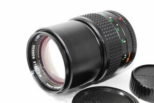 ★極上美品★ ミノルタ MINOLTA MC TELE ROKKOR 135mm F2.8 MF オールドレンズ #E51050-060