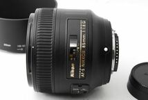 ★極上美品★ ニコン NIKON AF-S NIKKOR 85mm F1.8 G ★HB-62レンズフード付き★ F41380-400_画像3