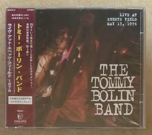 【HM/HR】 ※未開封新品　トミー・ボーリン・バンド (TOMMY BOLIN BAND) / ライヴ・アット・エベッツ・フィールド 1976　帯付　DEEP PURPLE