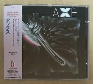 【HM/HR】 ※貴重盤　アックス (AXE) / アックス　帯付　1stアルバム　1979年発表　世界初CD化/1993年再発盤　メロハー　※アクス