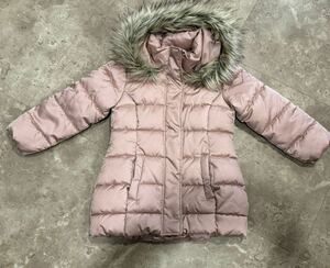 H &M ダウンコート キッズ ダウンジャケット アウター 子供服 女の子　120サイズ　ナイロンジャケット