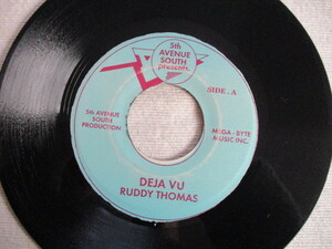 RUDDY THOMAS 7！DEJA VU, JA 7インチ EP 45, LOVERS 逸品！！