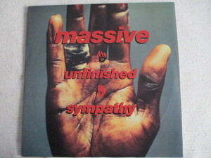 MASSIVE ATTACK 7！UNFINISHED SYMPATHY, UK 7インチ EP 45, 極美品！！