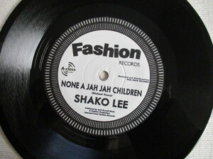 SHAKO LEE 7！NONE A JAH JAH CHILDREN, RAS MICHAEL カバー！DIGI KILLAH！美盤