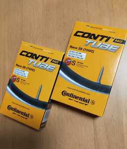 ２本セット コンチネンタル Continental チューブ Race 28 700×20-25C 仏式 42mm 23C 25C 700C