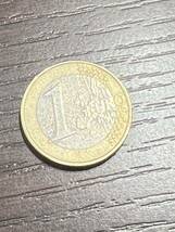 オーストラリア 2002 1ユーロ モーツァルト 外国コイン バイメタル硬貨 アンティーク 流通/現状品 送84 同梱可_画像2