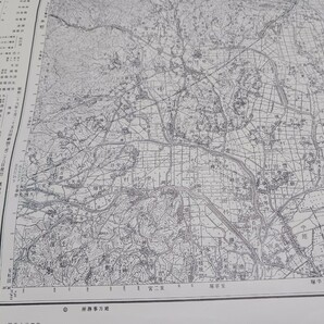 藤澤 神奈川県 地図 古地図  地形図 地図 資料 57×46cm 明治42年測図 昭和29年発行 印刷 B2024の画像4