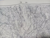 藤澤　神奈川県　地図　古地図　 地形図　地図　資料　57×46cm　明治42年測図　昭和29年発行　印刷　B2024_画像1