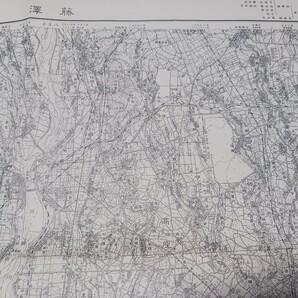 藤澤 神奈川県 地図 古地図  地形図 地図 資料 57×46cm 明治42年測図 昭和29年発行 印刷 B2024の画像6