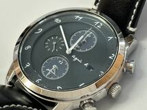 1円〜☆ソーラー腕時計 SEIKO セイコー agnes b. アニエスベー クロノグラフ V172-0AZ0 メンズ腕時計 動作品_画像9