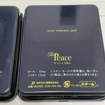 25. B品 ピース 空き缶 2個セット タバコ 煙草 たばこ 缶 空缶 缶ケース the peace ザピース_画像5