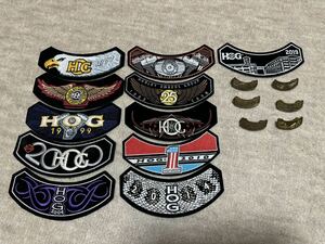 未使用 ! HOG ワッペン ピンバッジ ハーレー オーナーズ グループ Harley Owners Group patch pins H.O.G Harley-Davidson Harley Davidson